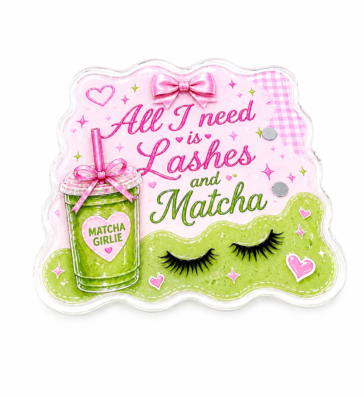 Matcha Girl Tile