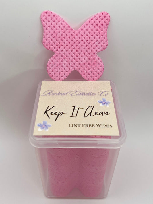 Butterfly Lint Free Wipes